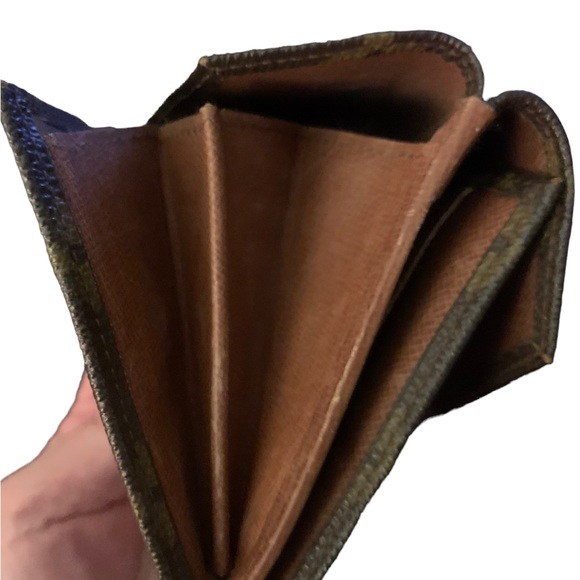 Vintage 1985 LV Brown Monogram Wallet - Picture 7 of 9
